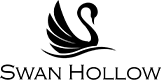 A swan with the name " swan hollow ".